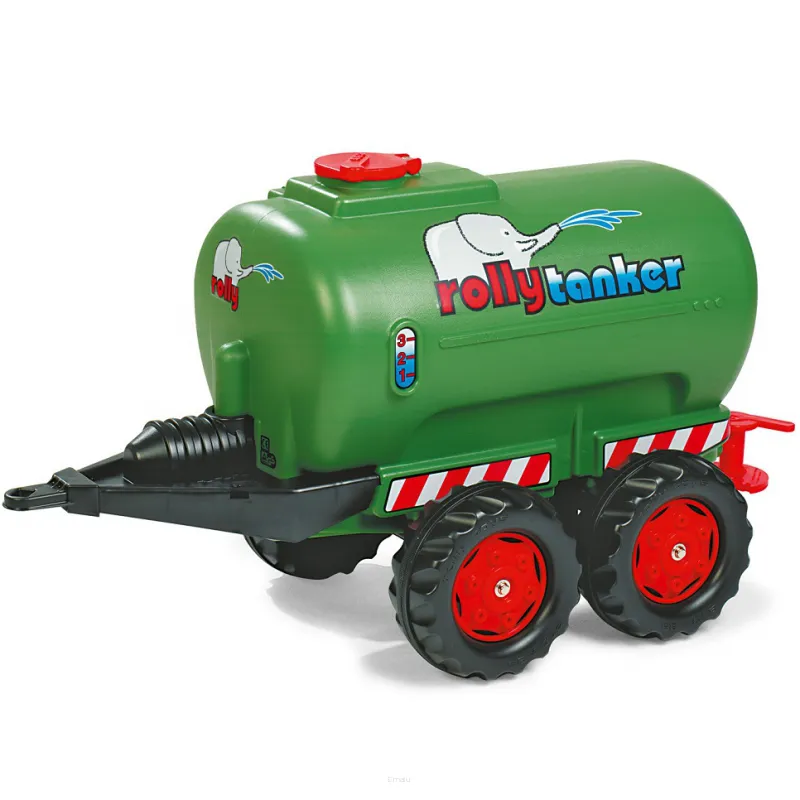 ROLLY TOYS Duża Cysterna Przyczepa 30L Zielona rollytanker