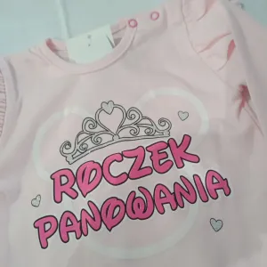 Body niemowlęce dla dziewczynki Roczek panowania