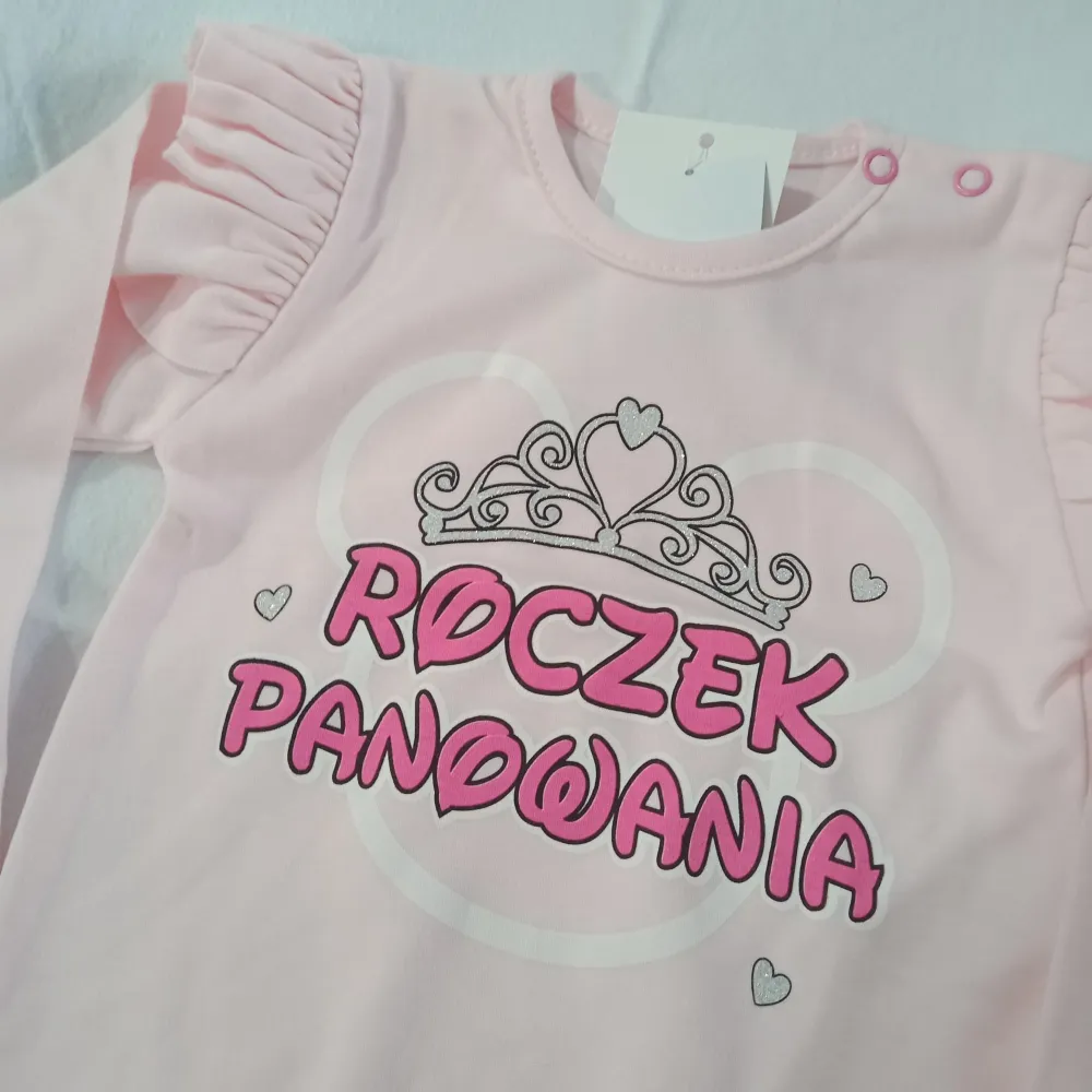 Body niemowlęce dla dziewczynki Roczek panowania