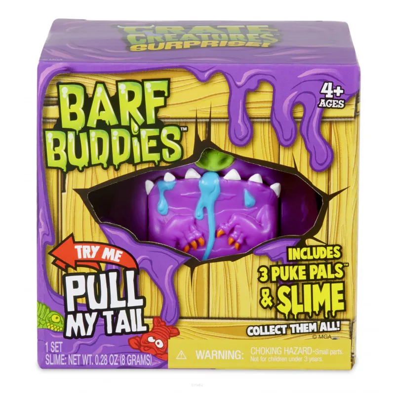 Crate Creatures Surprise - Barf Buddies -Figurka Skitter