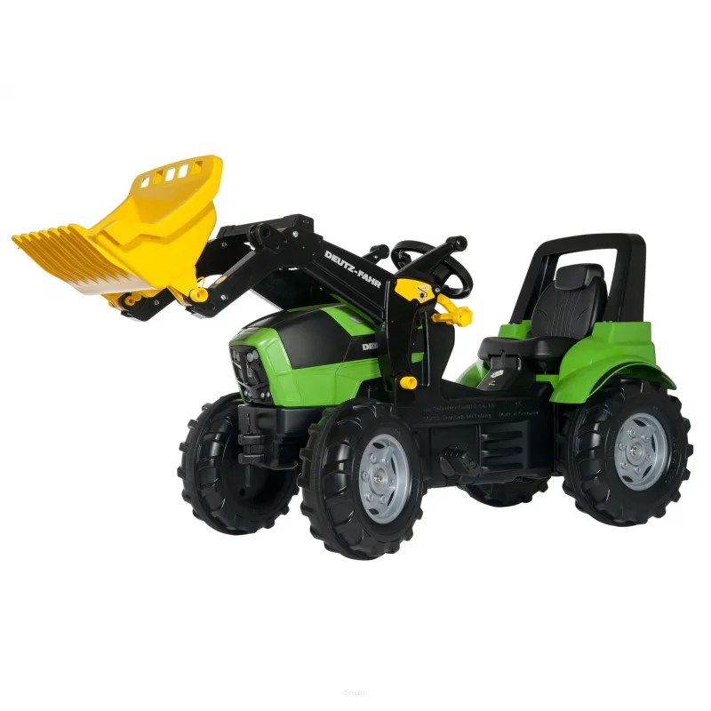 RollyToys rollyFarmtrac Premium Deutz-Fahr Agrotron Traktor na pedały z łyżką  3-8 Lat