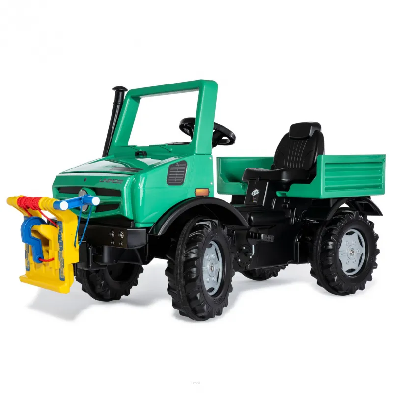 Rolly Toys Ciężarówka Samochód na Pedały  Unimog Mercedes-Benz Wyciągarka