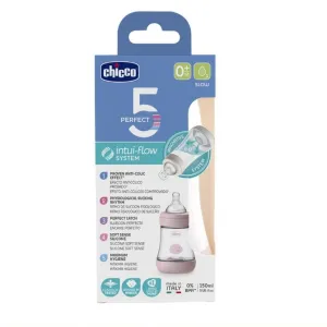 Butelka PERFECT5 Chicco 150ml dziewczynka 0+