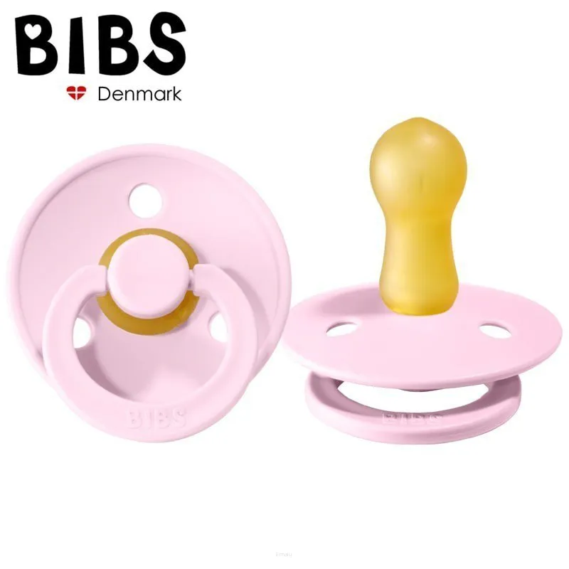Smoczek Uspokajający BIBS Colour Baby Pink rozmiar M kauczuk Hevea