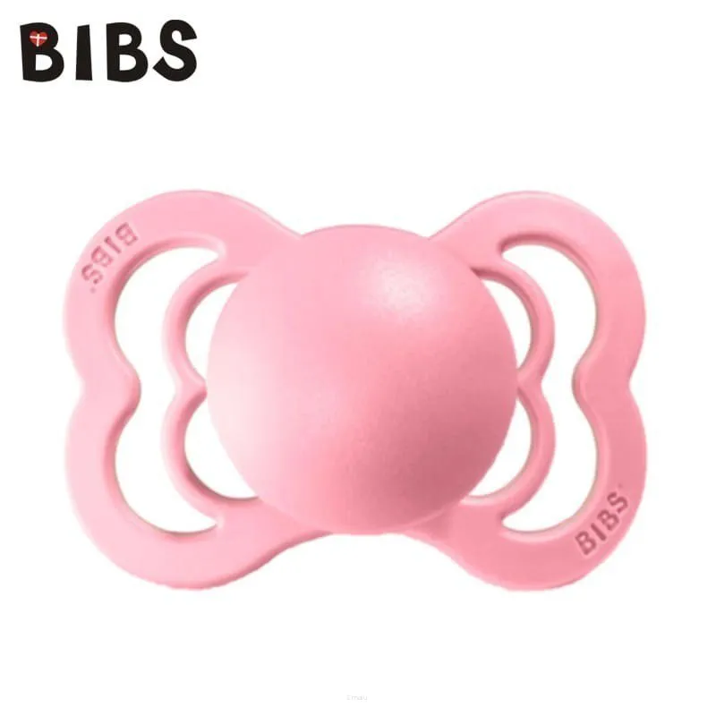 Smoczek Uspokajający BIBS Supreme Baby Pink rozmiar M kauczuk Hevea