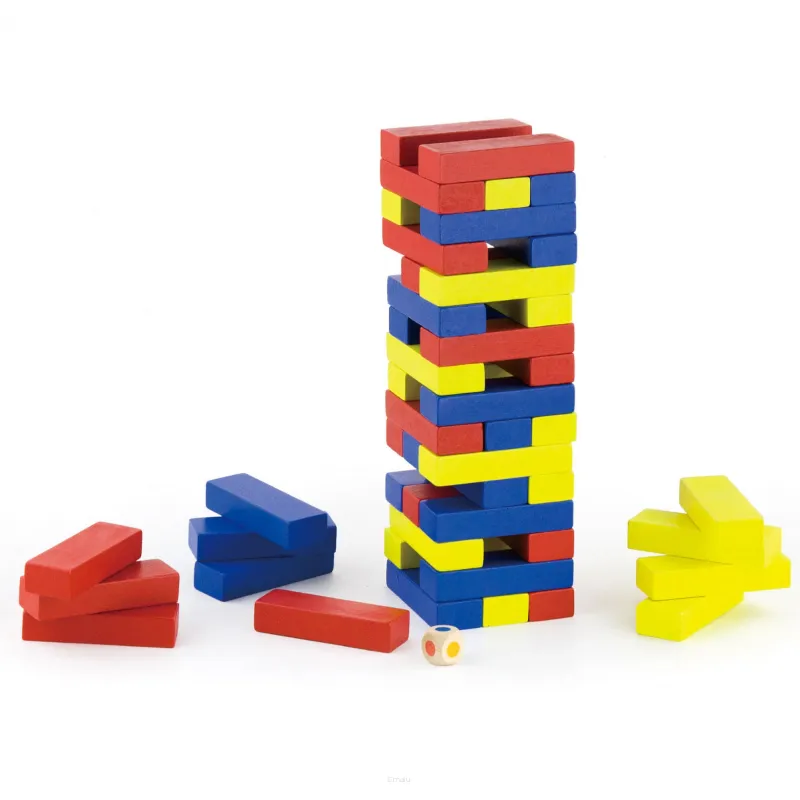 Drewniana gra Jenga Viga Toys