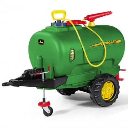 Rolly Toys rollyTanker Przyczepa cysterna z rozpylaczem i pompką John Deere 10L